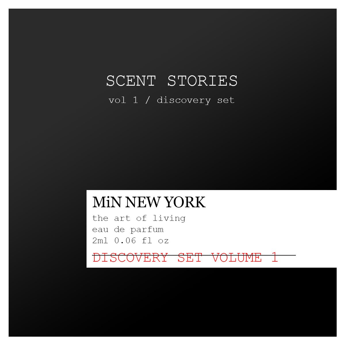 SCENT STORIES DISCOVERY SET, VOL. 1